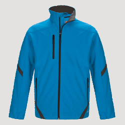Mens Unlined Colour Contrast Softshell 