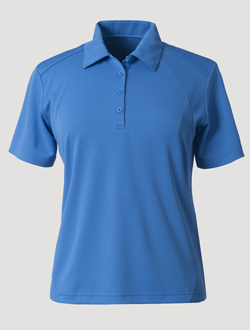 Ladies Textured Golf Shirts 