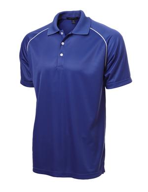 Textured Sport Shirt With Piping 