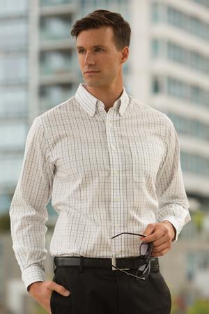 NEW! Coal Harbour� Tattersall Check Woven Shirt