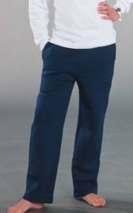 Open Bottom Pants With Pockets 