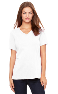 RELAXED JERSEY S/S V-NECK TEE