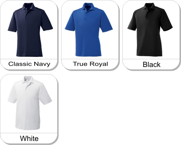 SHIELD MENS  EPERFORMANCE� SNAG PROTECTION SHORT SLEEVE POLO    is available in the following colours: true royal,  white,  black,  classic navy