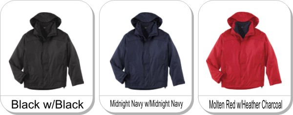   MENS 3-IN-1 JACKET is available in the following colours: Black, Midnight Navy, Molten Red