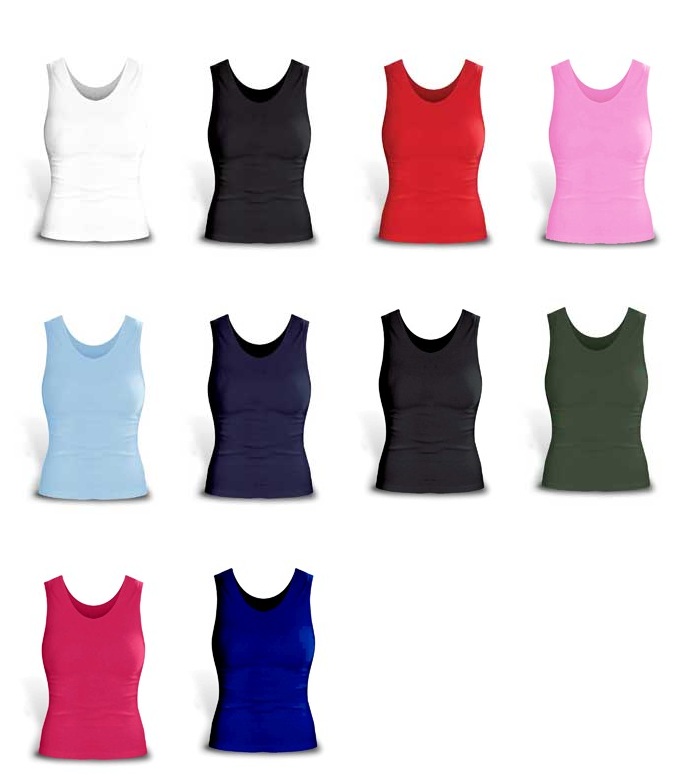 BABY RIB TANK TOP is available in the following colours: BLACK, RED, PINK, NAVY, BERRY, TRUE ROYAL