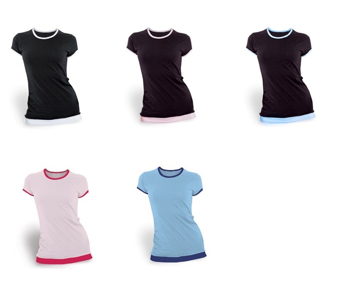 1X1 RIB V-NECK T-SHIRT is available in the following colours: BBLACK/WHITE, CHOCOLATE/SOFT PINK, CHOCOLATE/OCEAN BLUE, SOFT PINK/RASPBERRY, OCEAN BLUE/MIDNIGHT