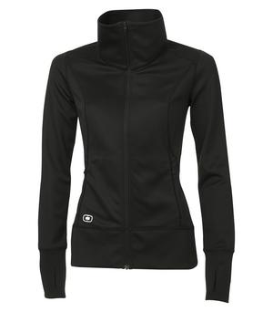 OGIO ENDURANCE FULCRUM LADIES FULL ZIP is available in the following colours: Blacktop