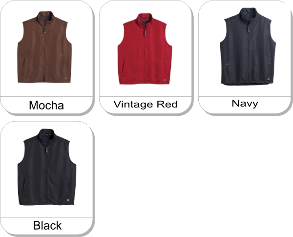 MENS PIVOT VEST is available in the following colours: Mocha, Vintage Red, Navy, Black
