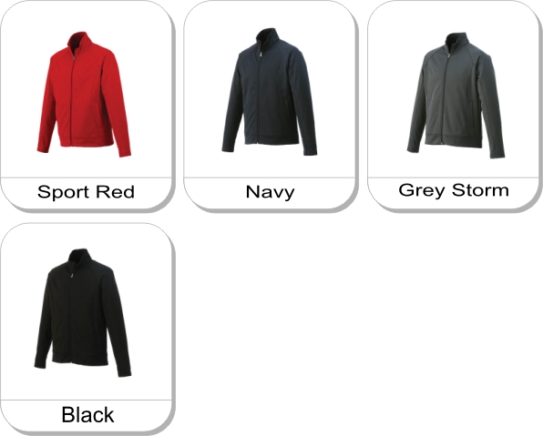 (Y) OKAPI Knit jacket is available in the following colours: Sport Red,  Navy,  Grey Storm,  Black