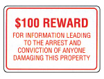 $100 reward