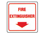 Fire Extinguisher Sign.