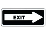 Exit Sign.