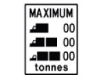 maximum of ??? tonnes