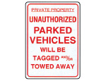 Unauthorized Parked Vehicles 