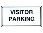 Vistor Parking Sign 