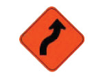 Road Curve To Right And Left 