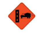 Road Truck Sign 