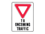 Yield To Oncoming Traffic 