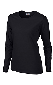 Heavy Cotton Semi-Fitted Ladies L/S Shirt