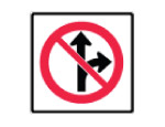 Do Not Go Straight And Turn Right 