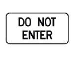 Do Not Enter 